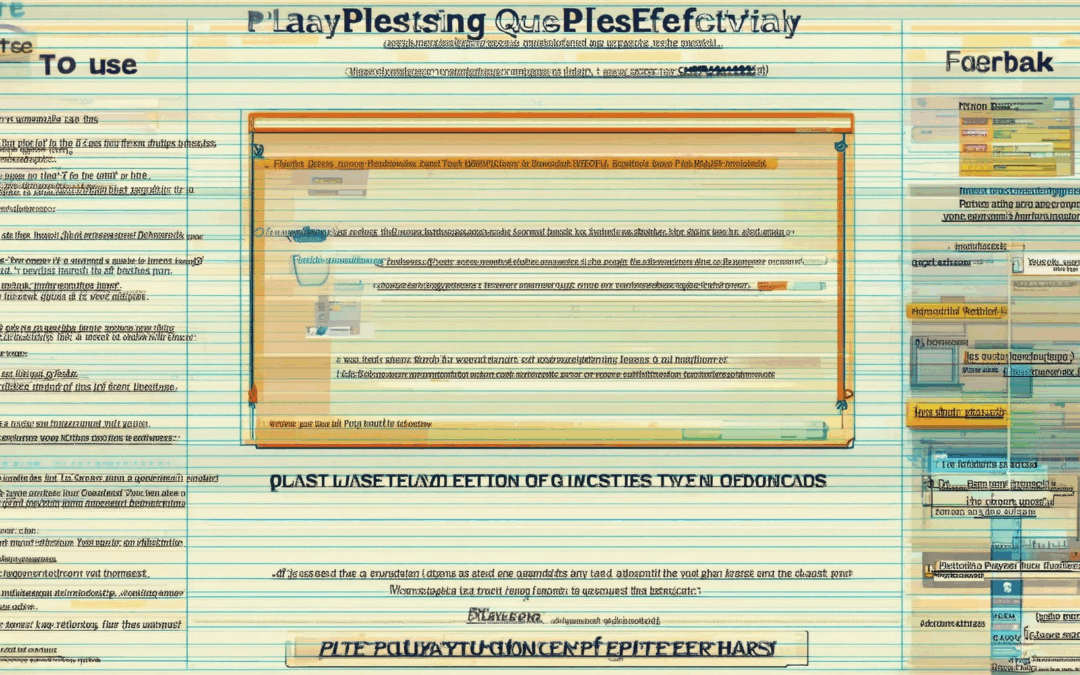 Game Playtesting Feedback: How to Use Playtest Questions Effectively