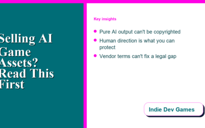 Selling AI-Assisted Game Content: What a Marketplace Means for IP